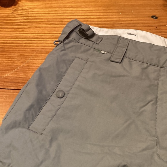 COLUMBIA L Convert Taupe Base TRX Snowboarding Pants - Picture 8 of 11